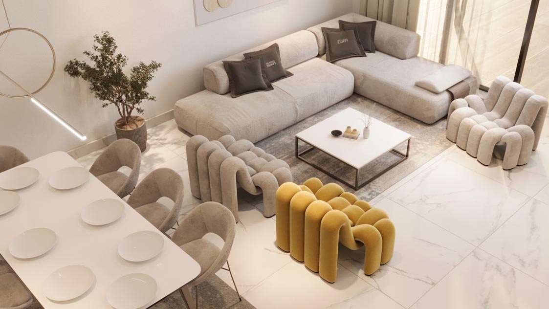 Nabni Avenue Residence 8 Apartment Interiors