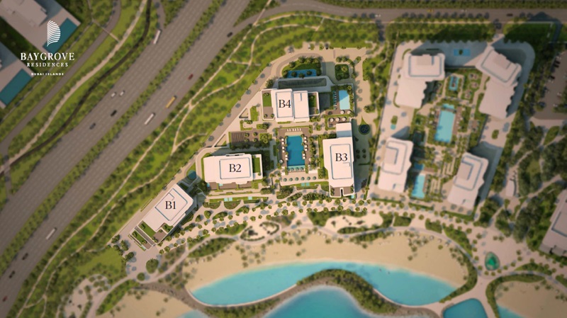Nakheel Bay Grove Residences Master Plan Image