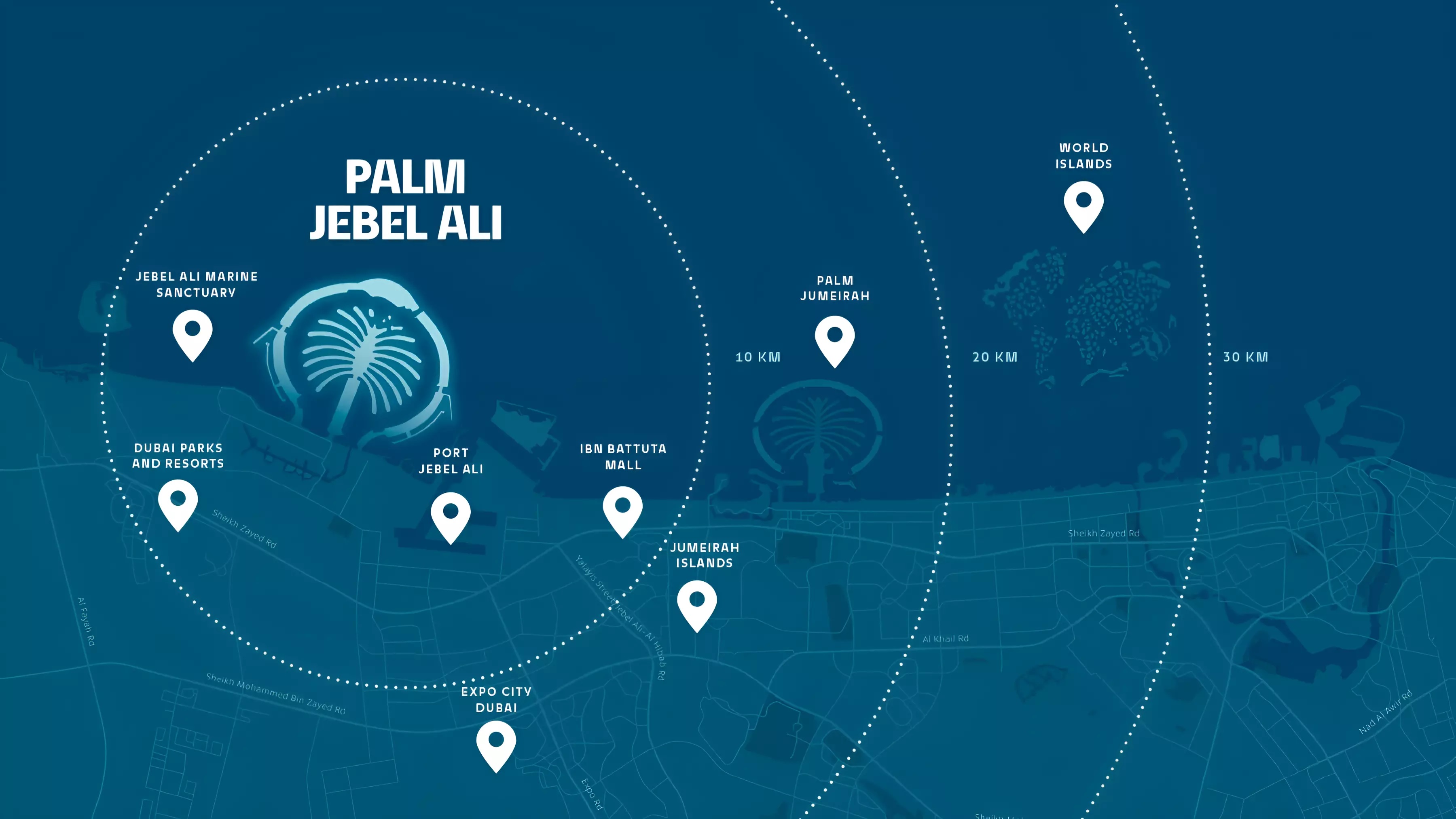 Nakheel Ocean Whisper Location Image