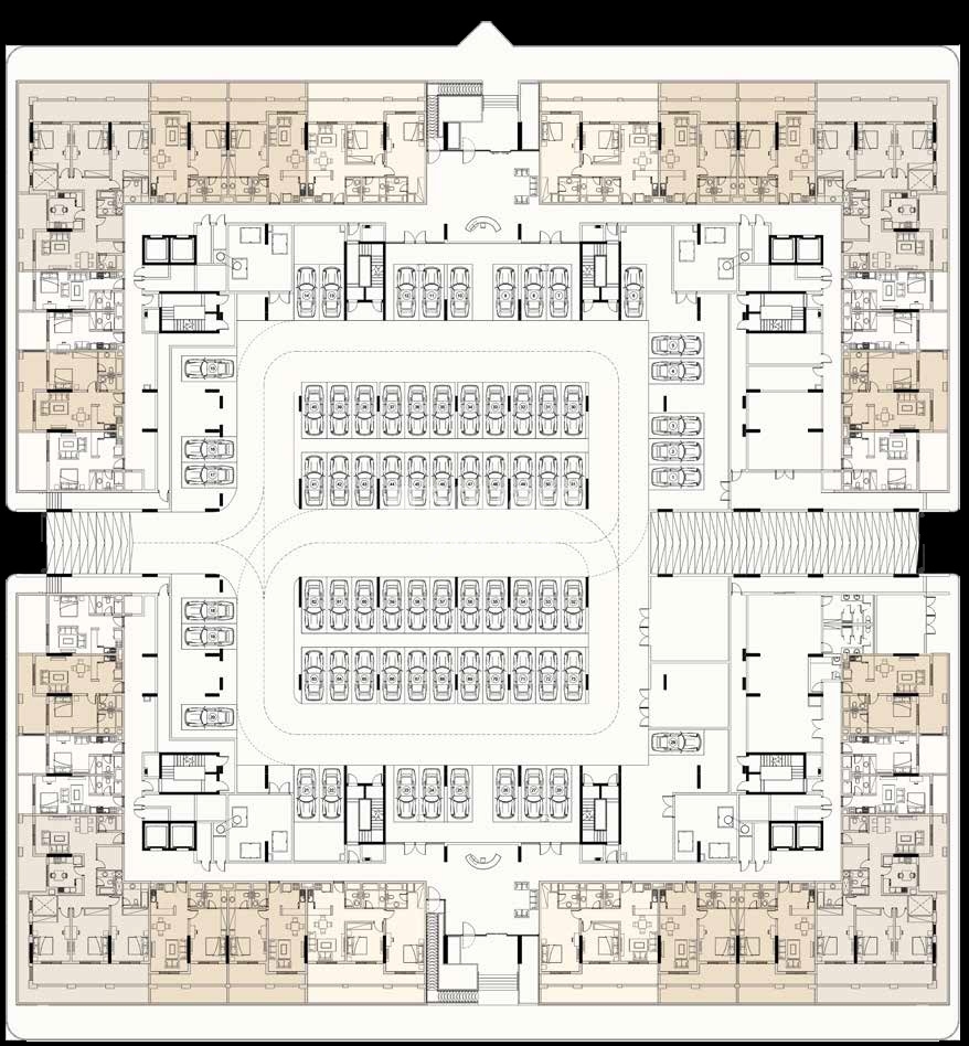Nakheel Roxana Residences Floor Plans