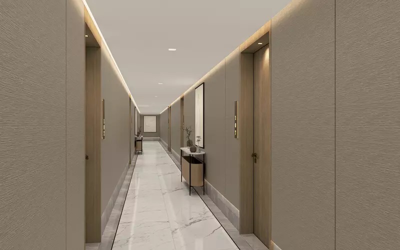 National 161 Jumeirah Lane Lift Lobby Image