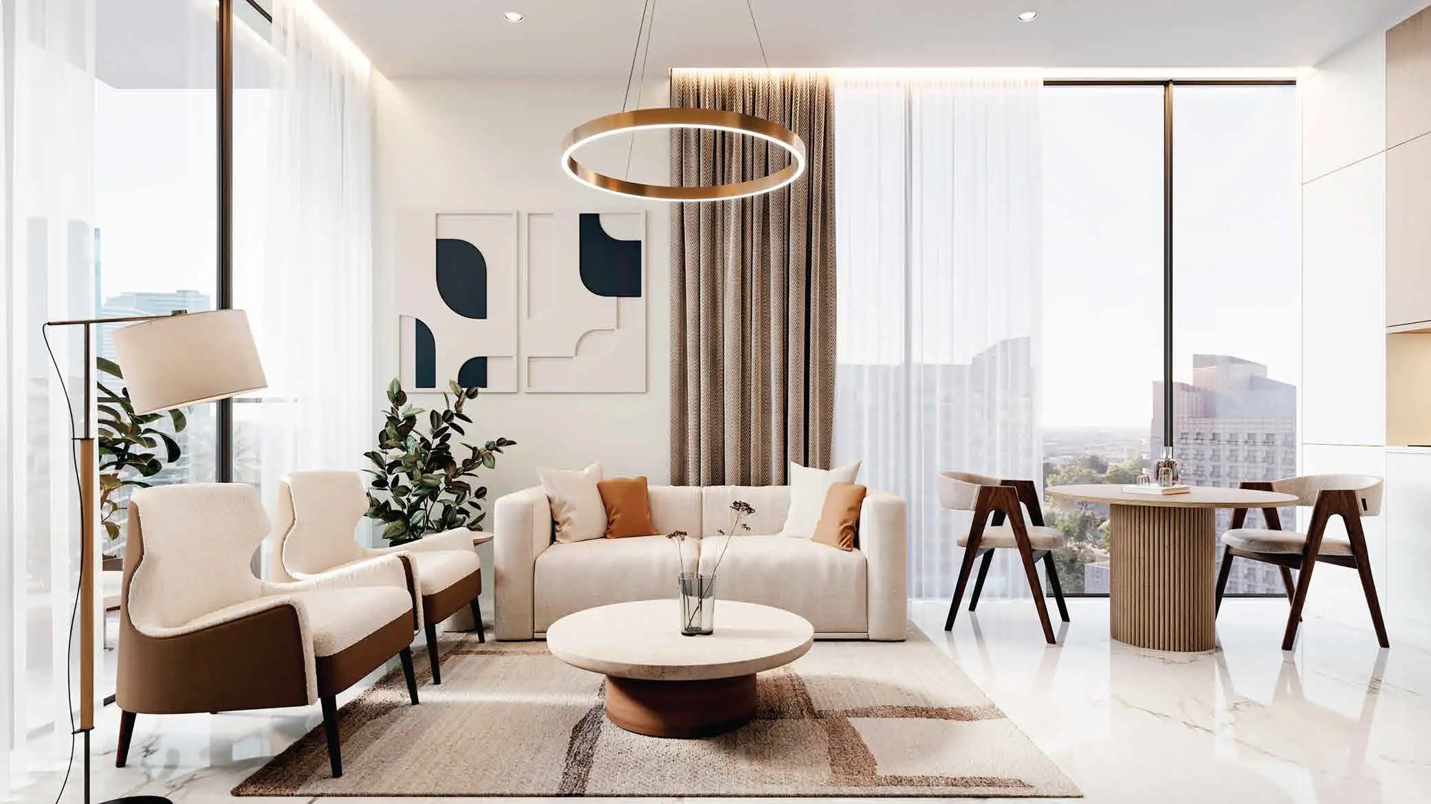 Neoterra Elmora Residence Apartment Interiors