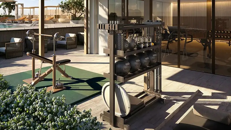 New The Elysian Residence Gymnasium Image