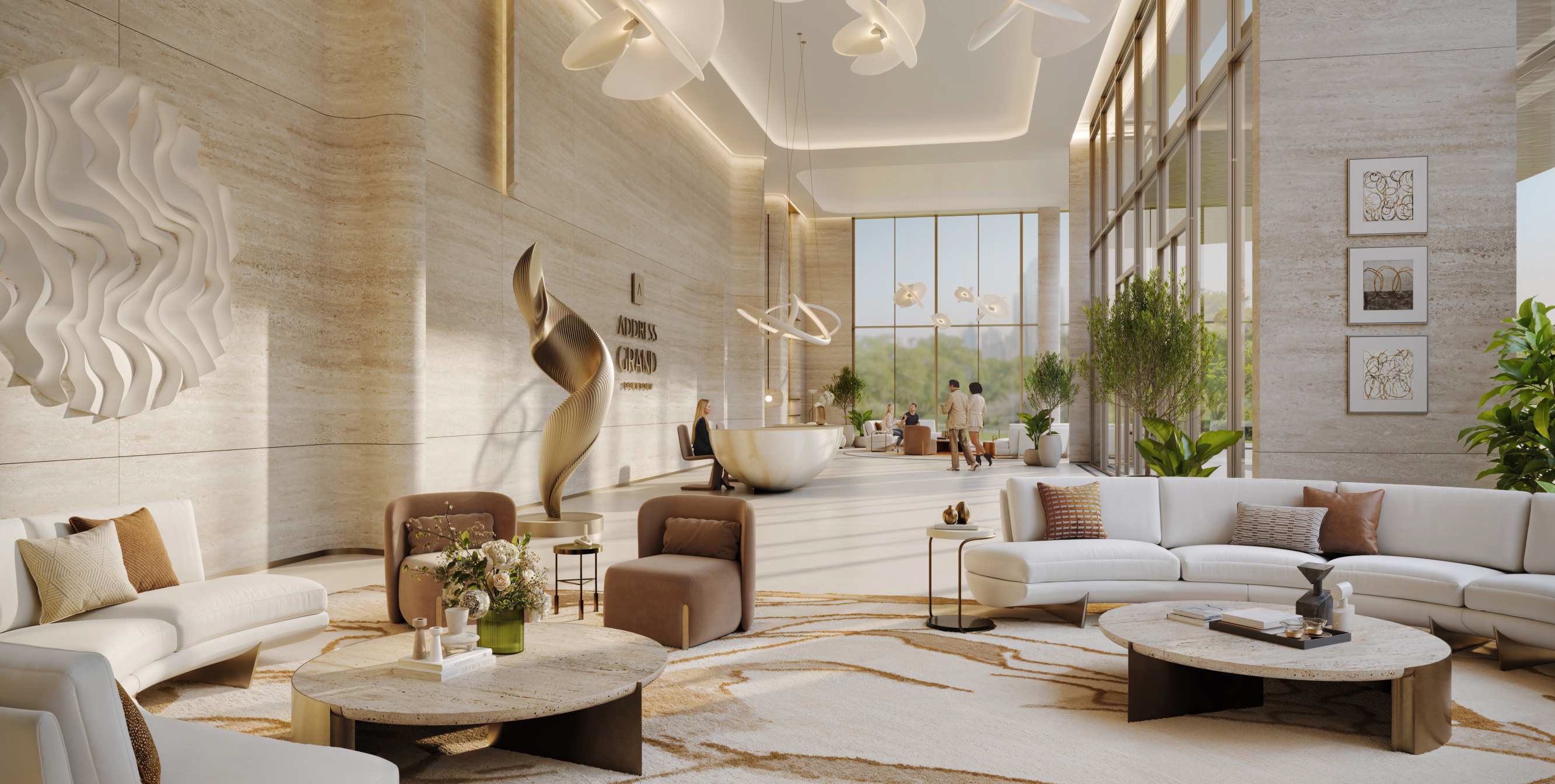 Nshama Address Grand Downtown Apartment Interiors