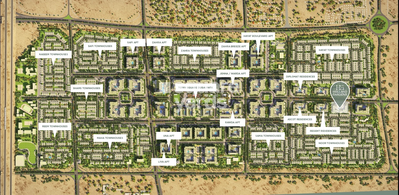 Nshama Holland Gardens Apartments Location Image