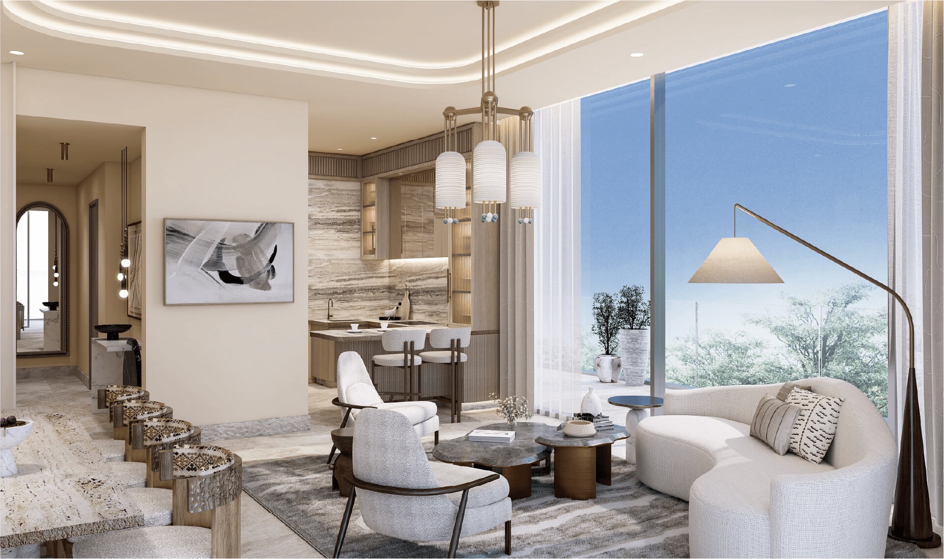 Nuri Sukoon Apartment Interiors