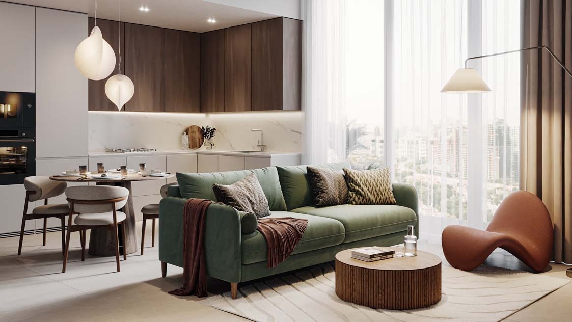 Object 1 ELAR1S Sky Apartment Interiors