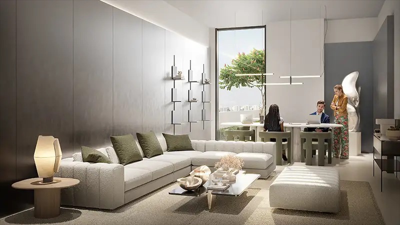 Object 1 Silviana Park Living Apartment Interiors