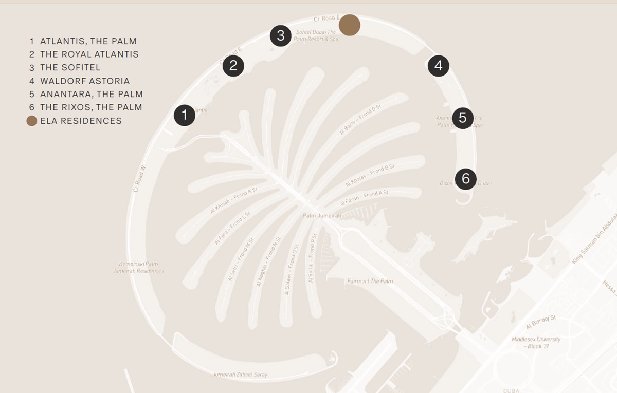 Omniyat Ela Location Image