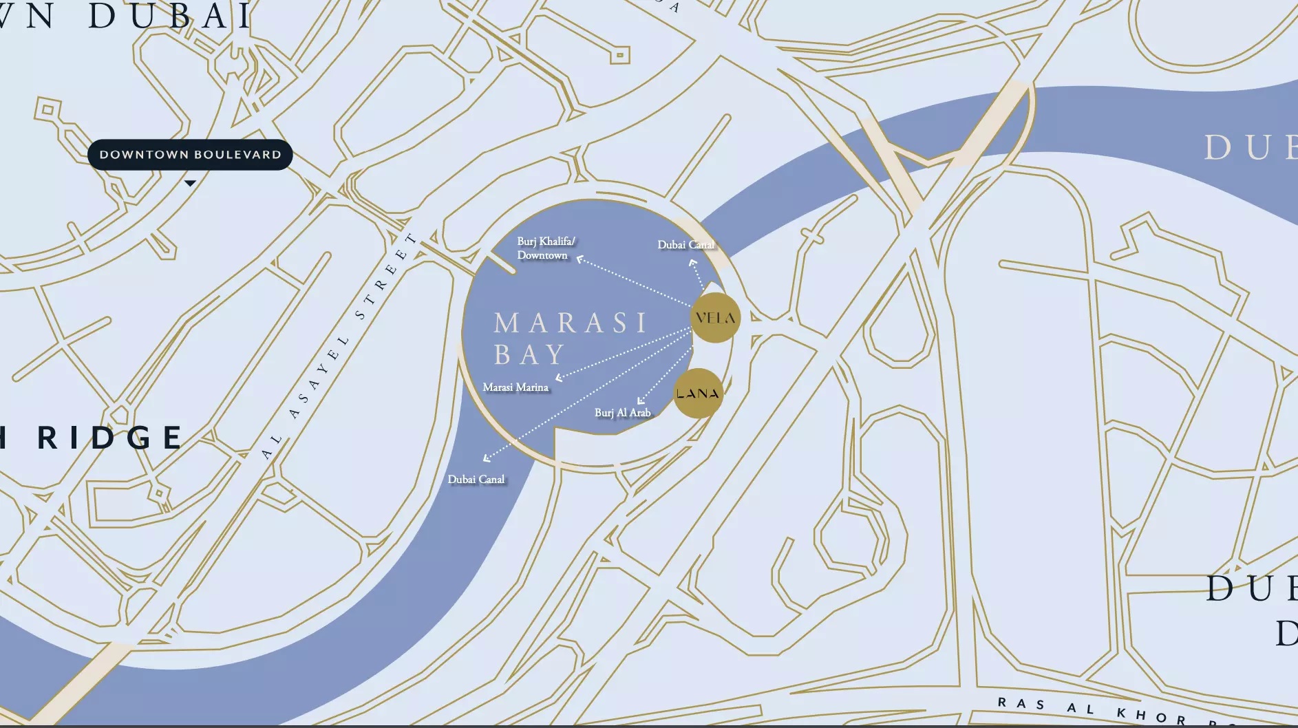 Omniyat Vela Residences Location Image