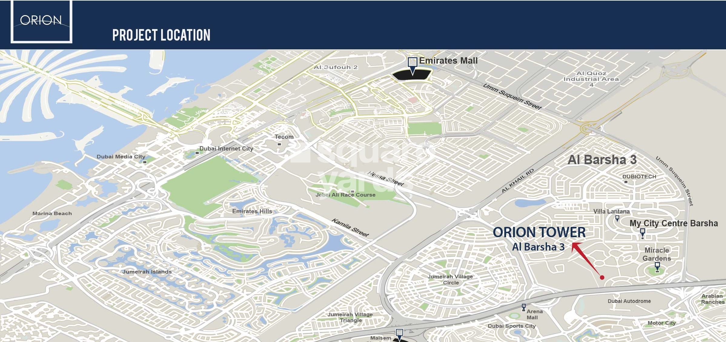 Orion Building Location Image