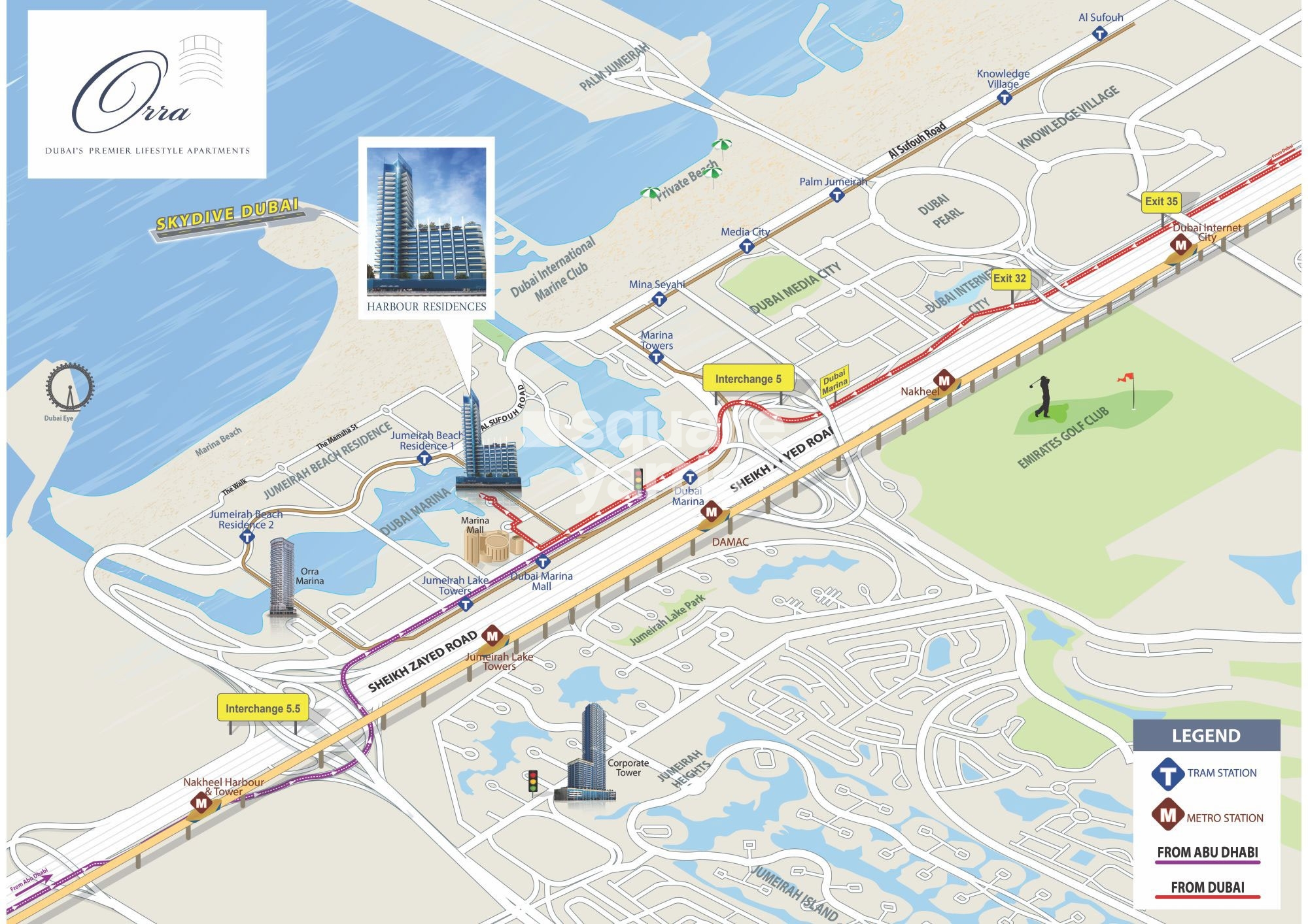 Orra Harbour Residences Location Image