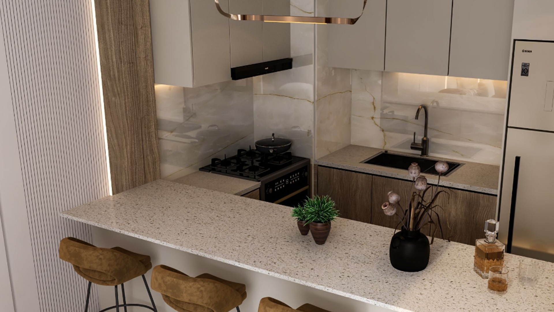 Ozean Cubital Heights 2 Apartment Interiors