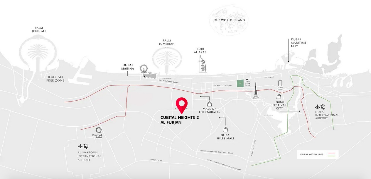 Ozean Cubital Heights 2 Location Image