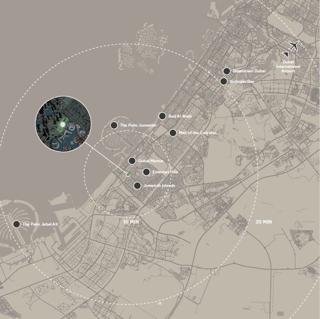 Palma Serenia District West Location Image