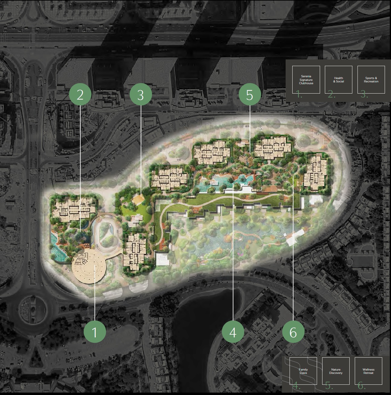 Palma Serenia District West Master Plan Image
