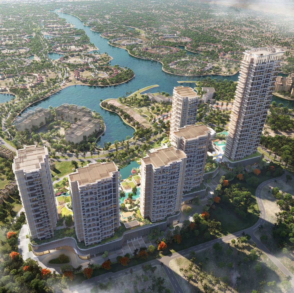 Palma Serenia District West Tower View