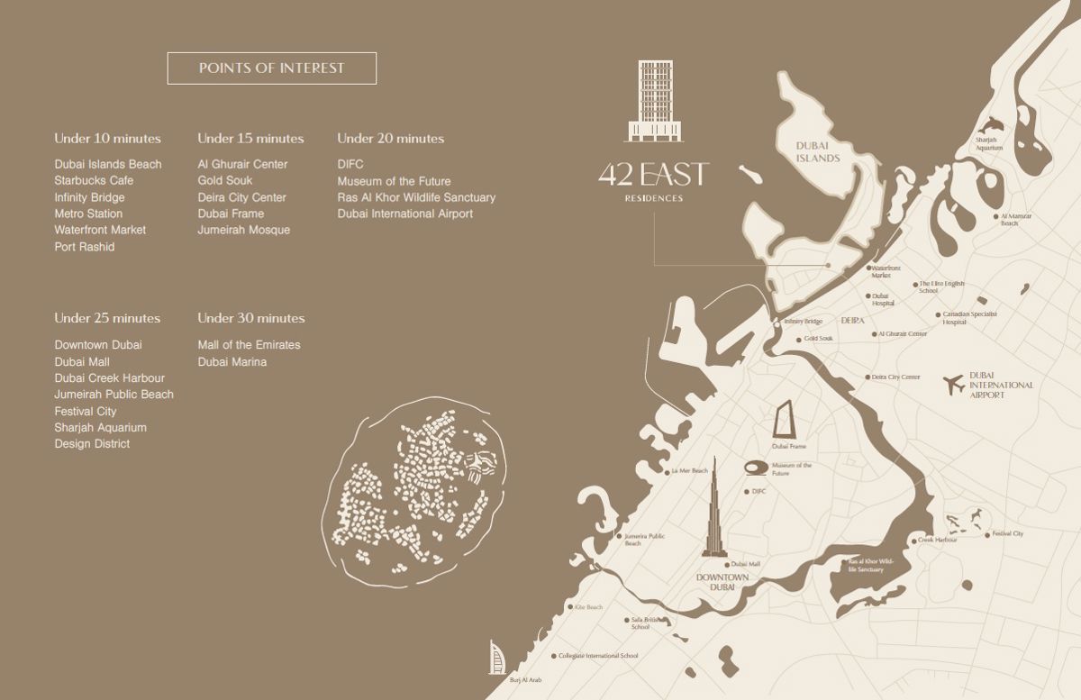 Panchshil 42 East Residences Location Image