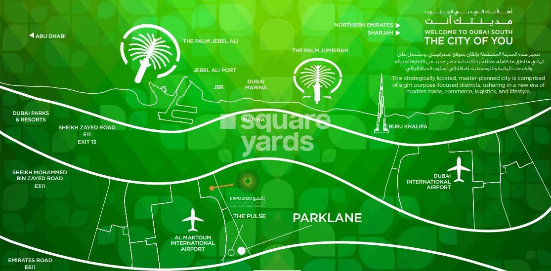 Parklane Townhouses Location Image