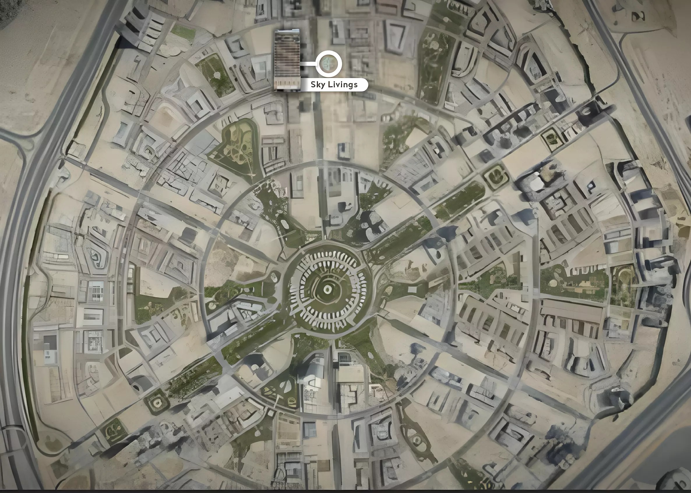 Peace Homes Sky Living Location Image