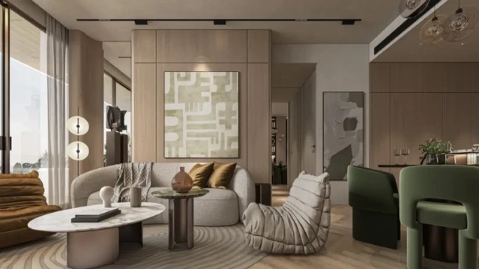 Peace Sky Line Apartment Interiors