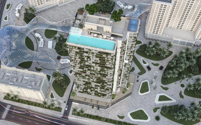 Peace Sky Line Tower View