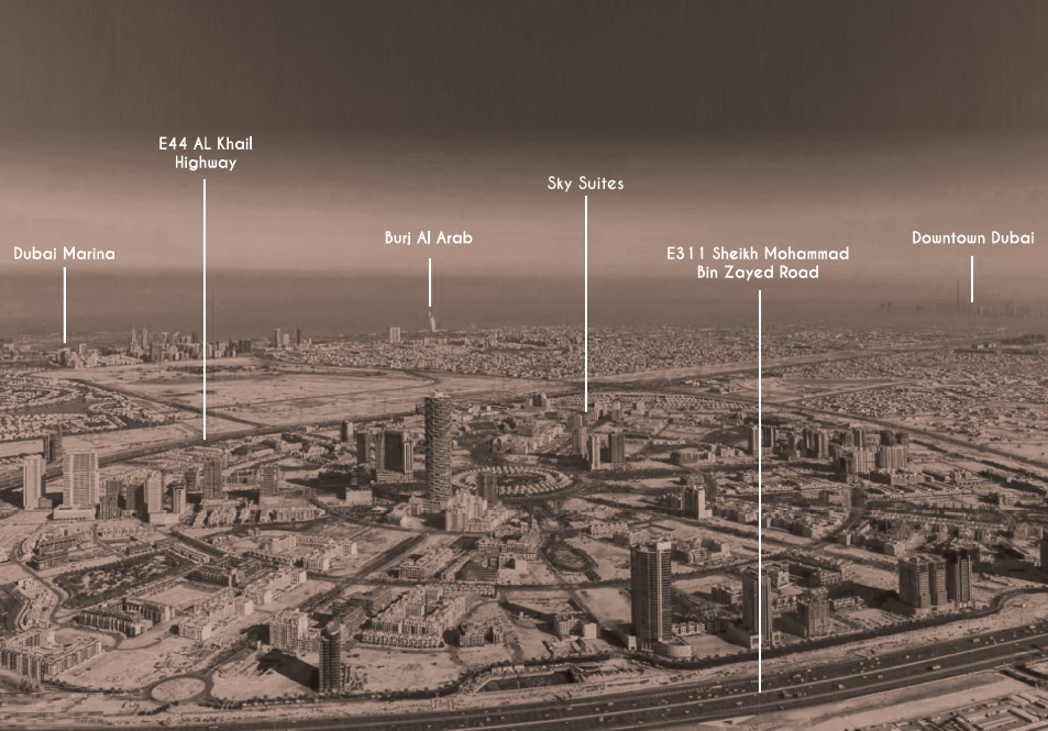 Peace Sky Suites Location Image
