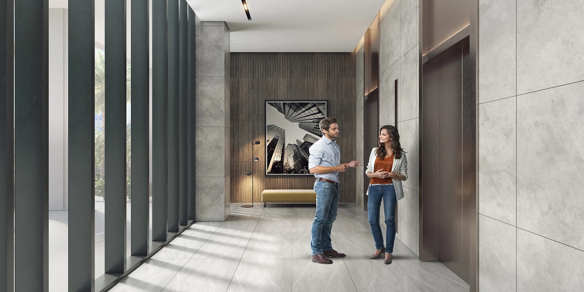 POB1 Serenova Lift Lobby Image