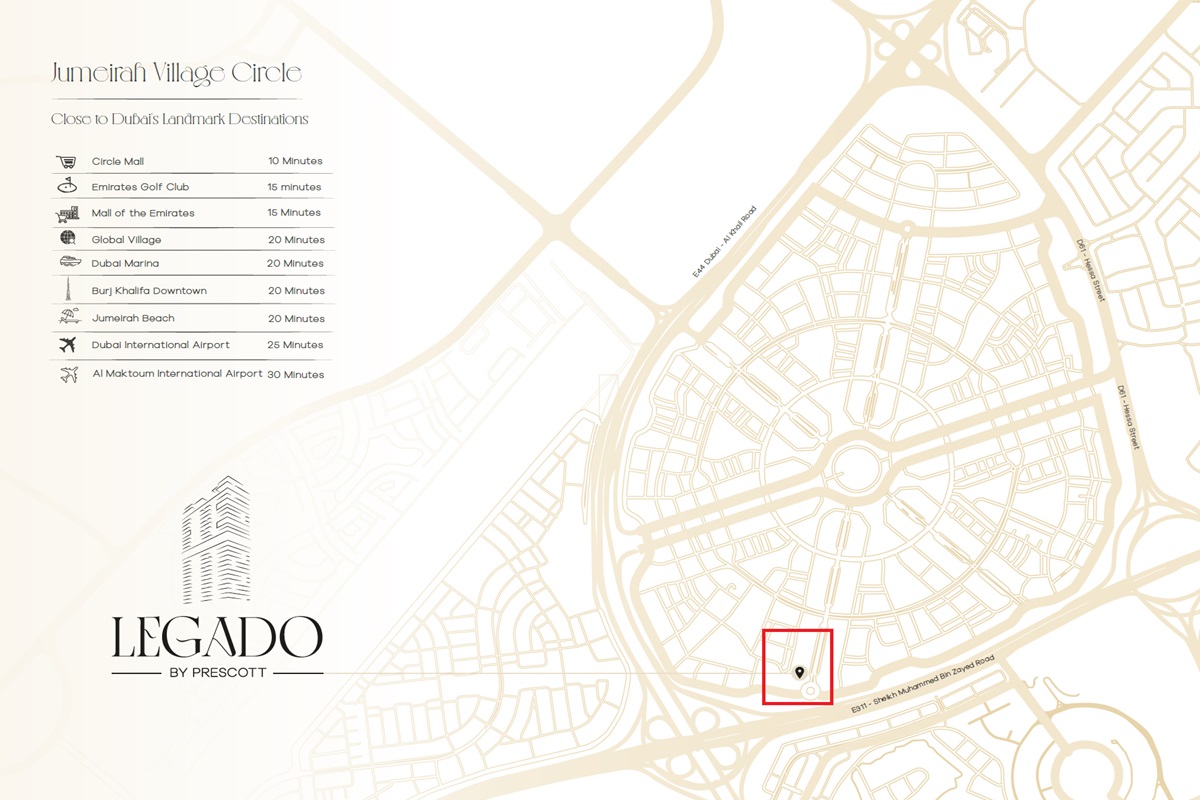 Prescott Legado Location Image
