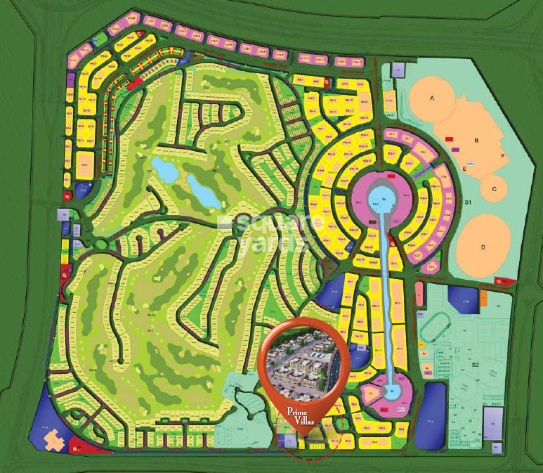 Prescott Prime Villas Location Image