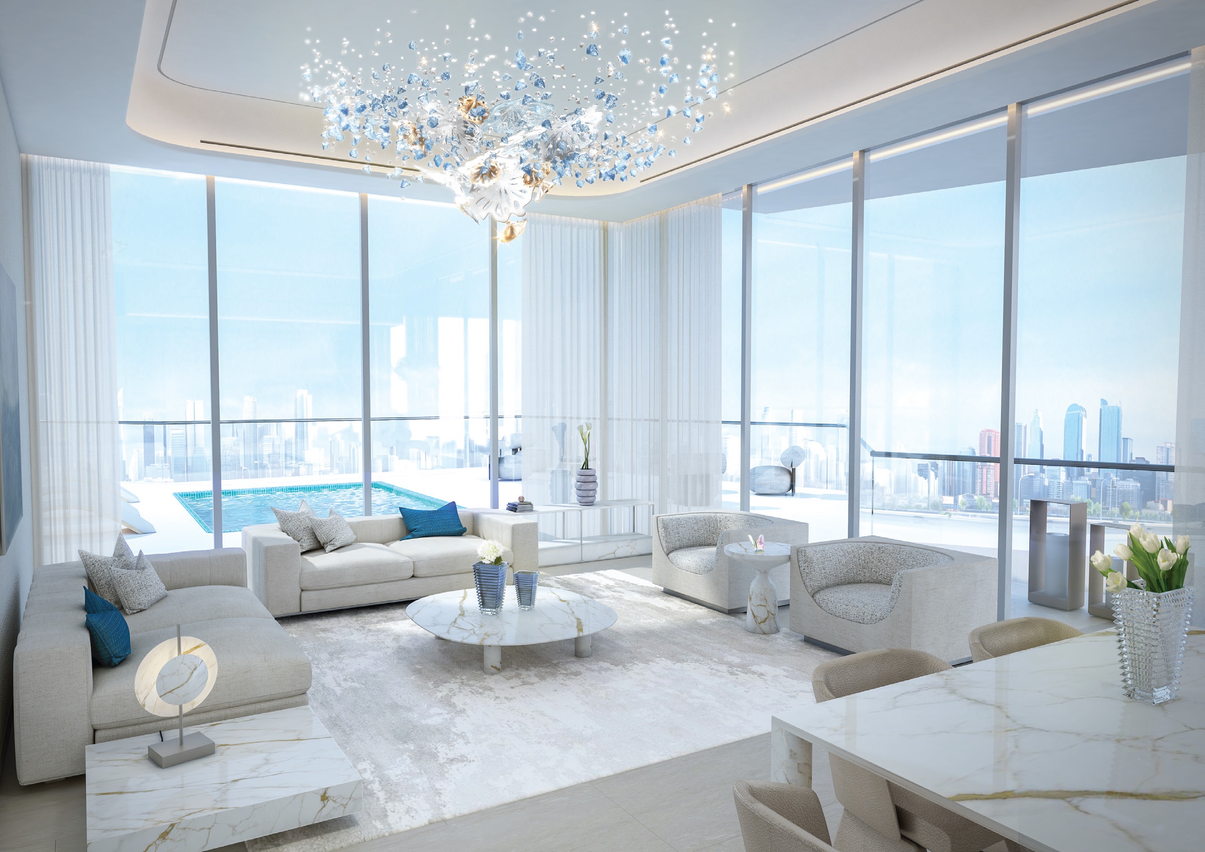 Prestige Coastal Haven Apartment Interiors