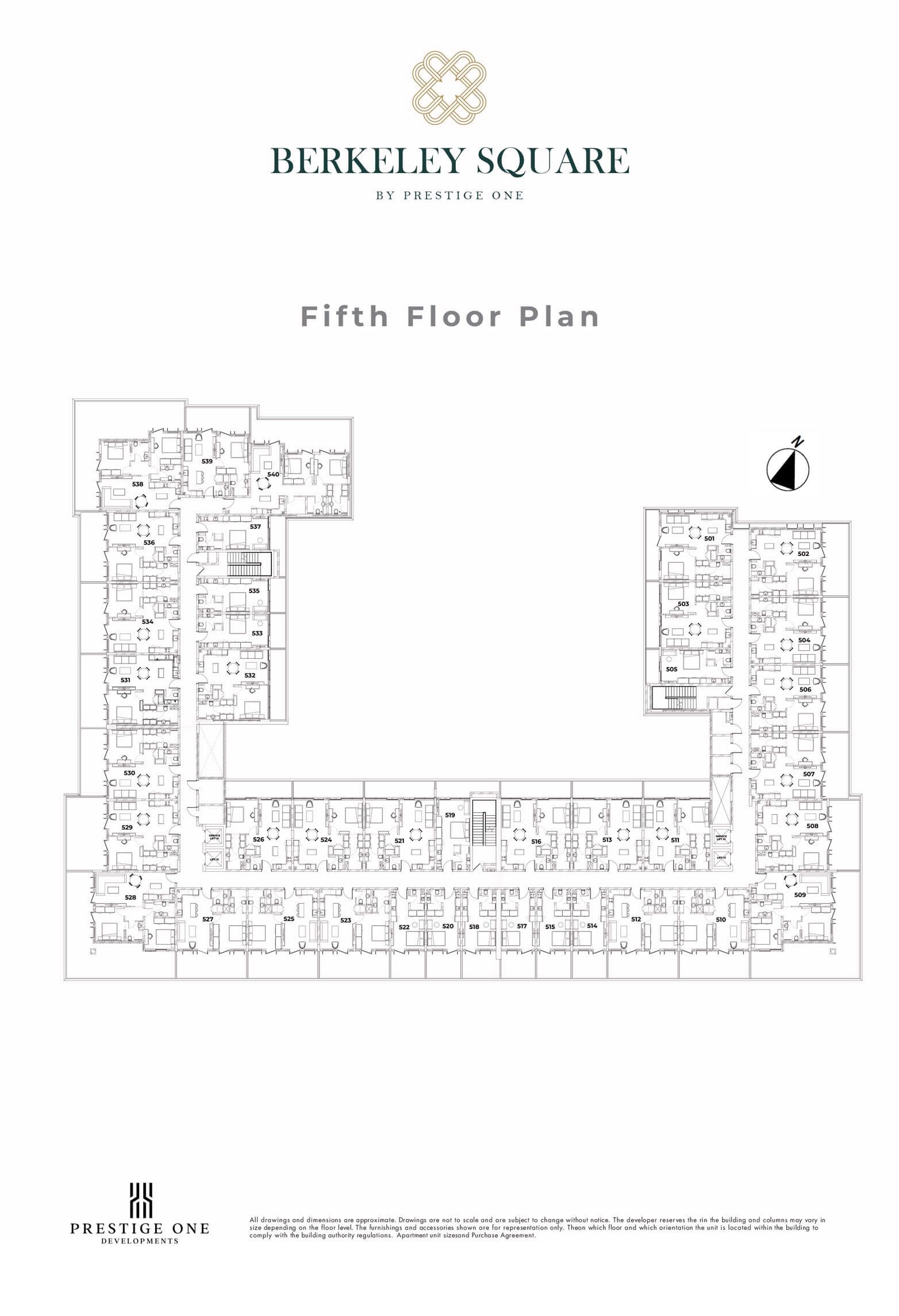 Prestige One Berkeley Square Floor Plans
