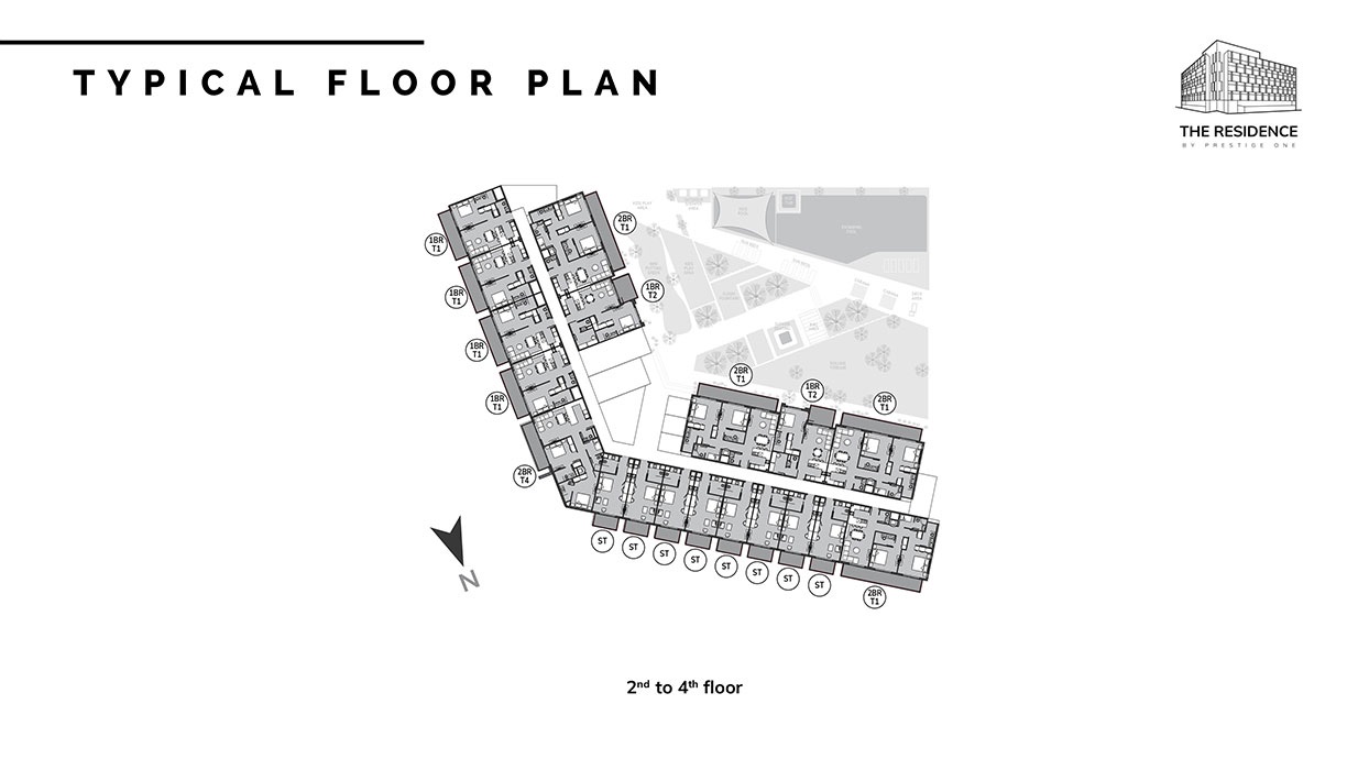 Prestige One The Residence Floor Plans