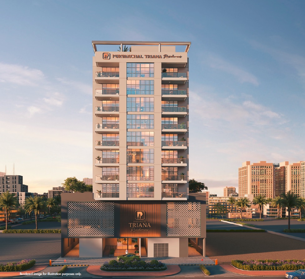 Purvanchal Triana Residences Apartment Exteriors