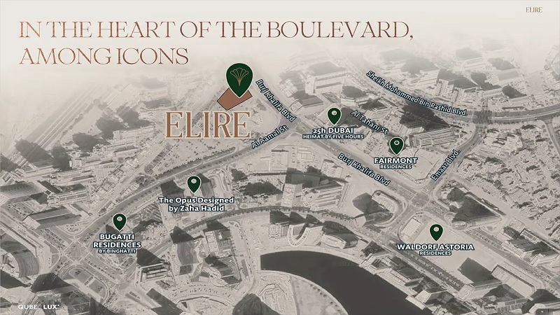 QUBE Elire Location Image