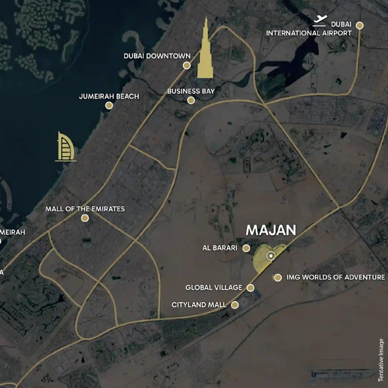 Rabdan Gates Location Image