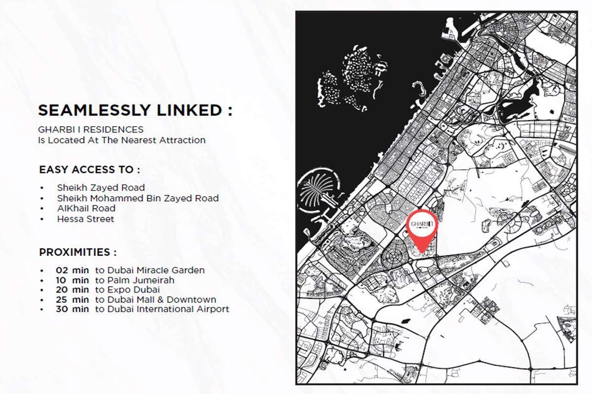Rabdan Gharbi 1 Residences Location Image