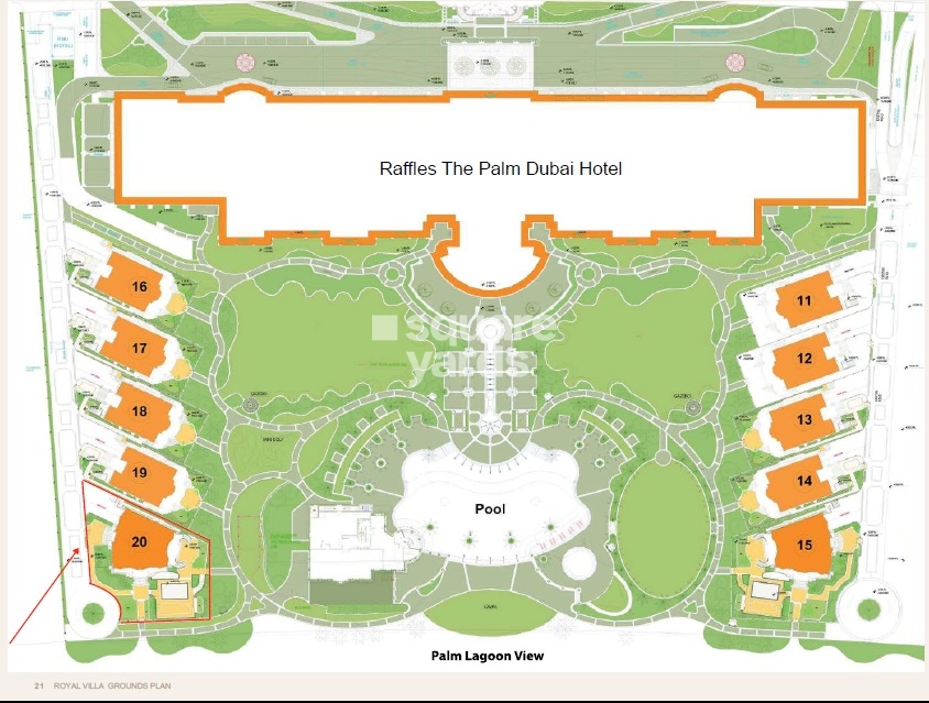 Raffles Residences Master Plan Image
