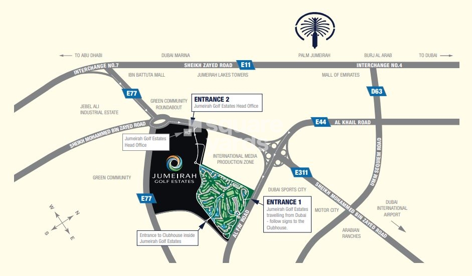 Redwood Park Townhouses Location Image