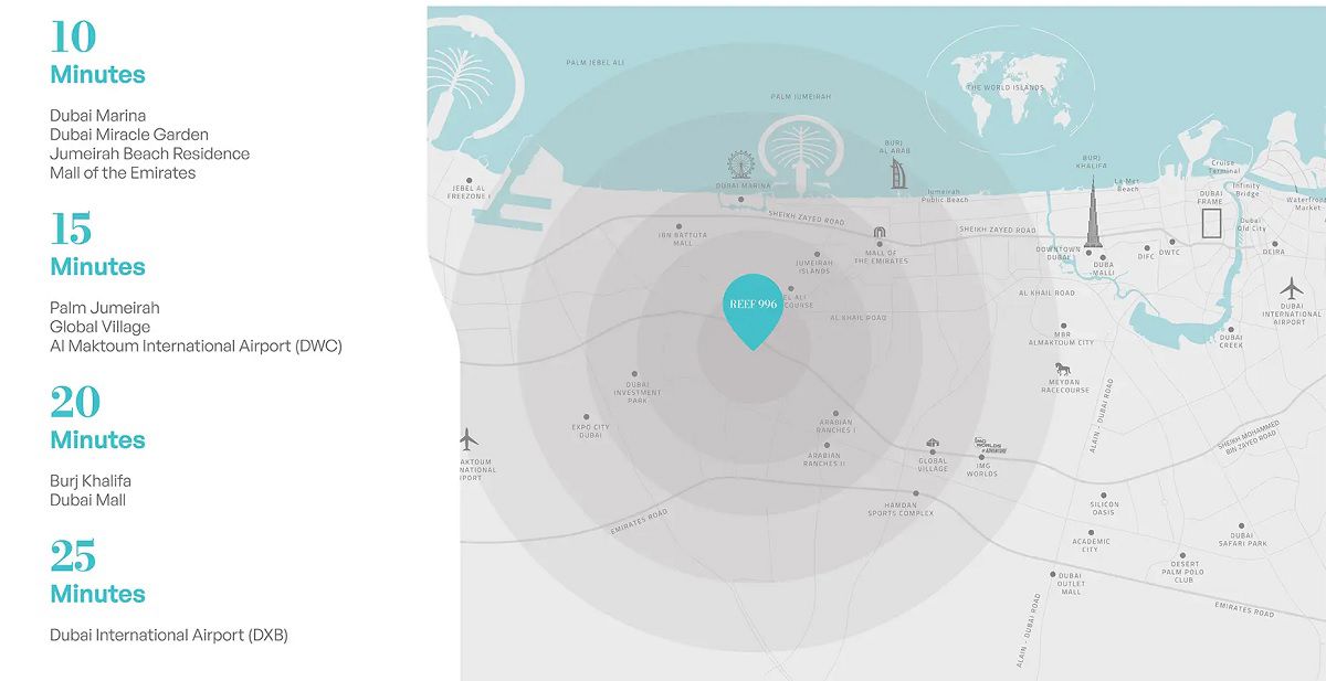 Reef 996 Location Image