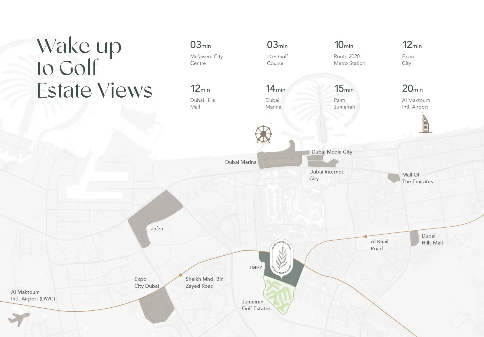 Regent Golf Grove Location Image