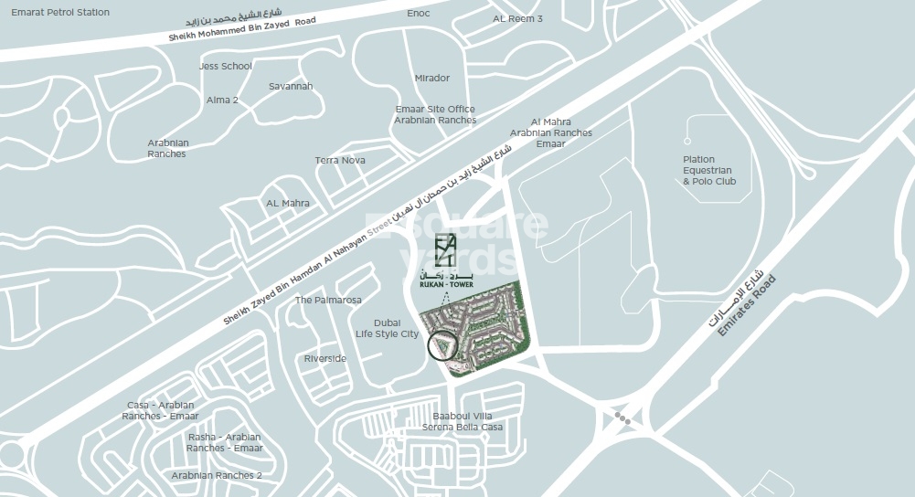 Reportage Rukan Tower Location Image