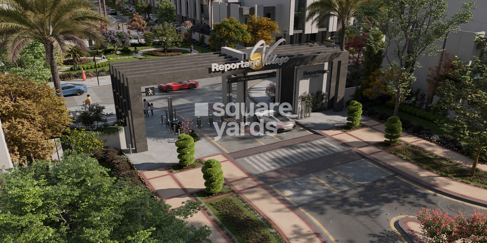 Reportage Village Entrance View