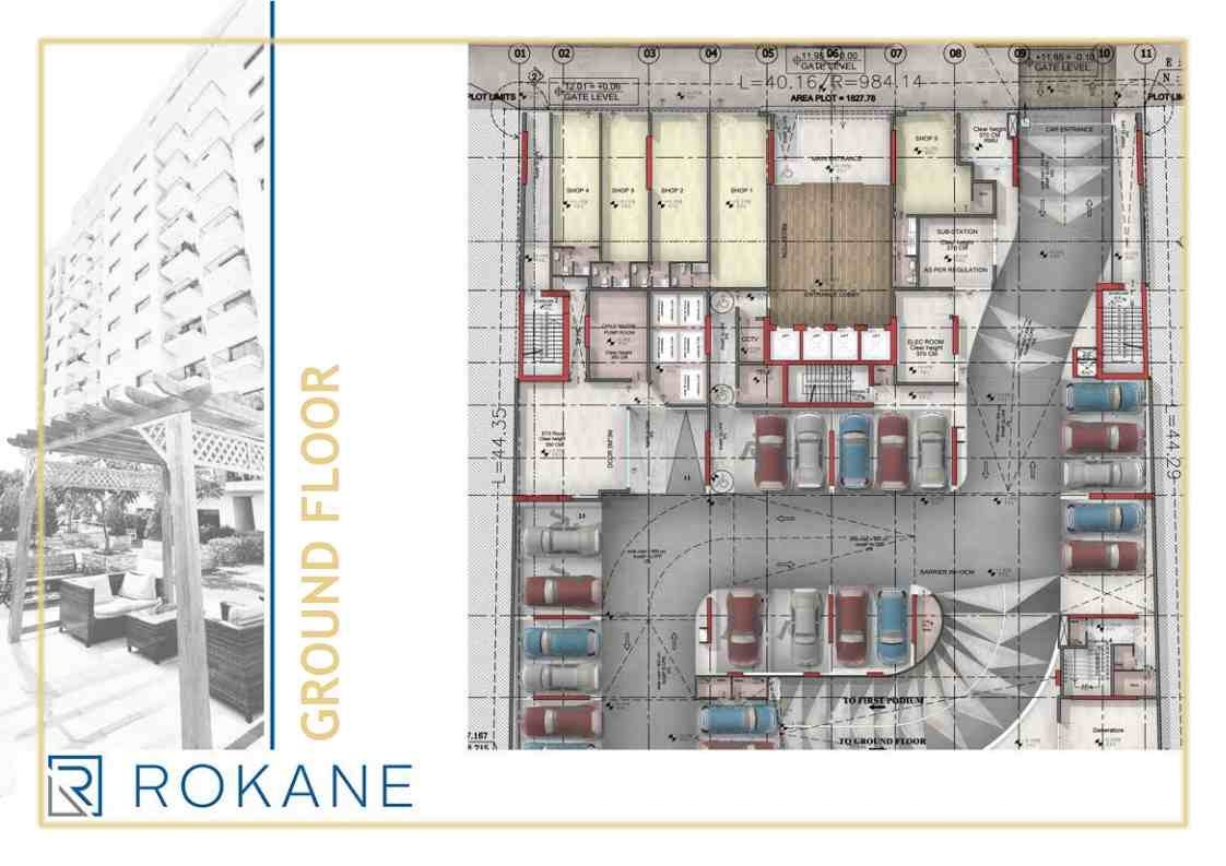 Rokane G24 Tower Floor Plans