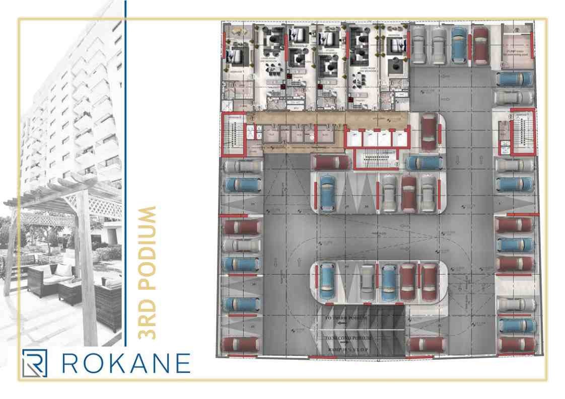 Rokane G24 Tower Floor Plans