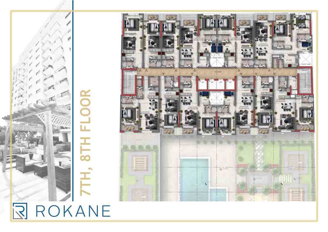 Rokane G24 Tower Floor Plans