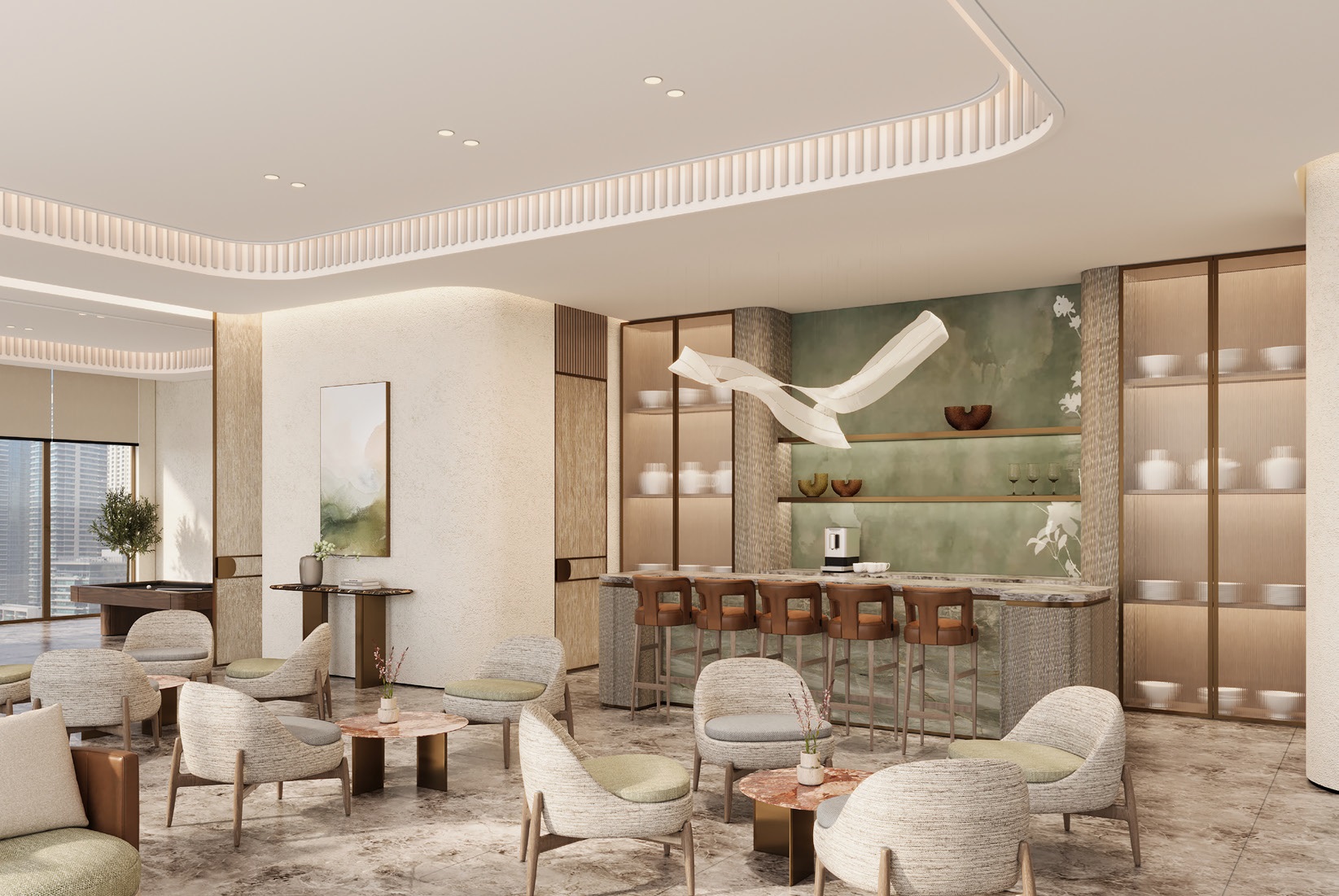 Saba Marriott Residences Apartment Interiors