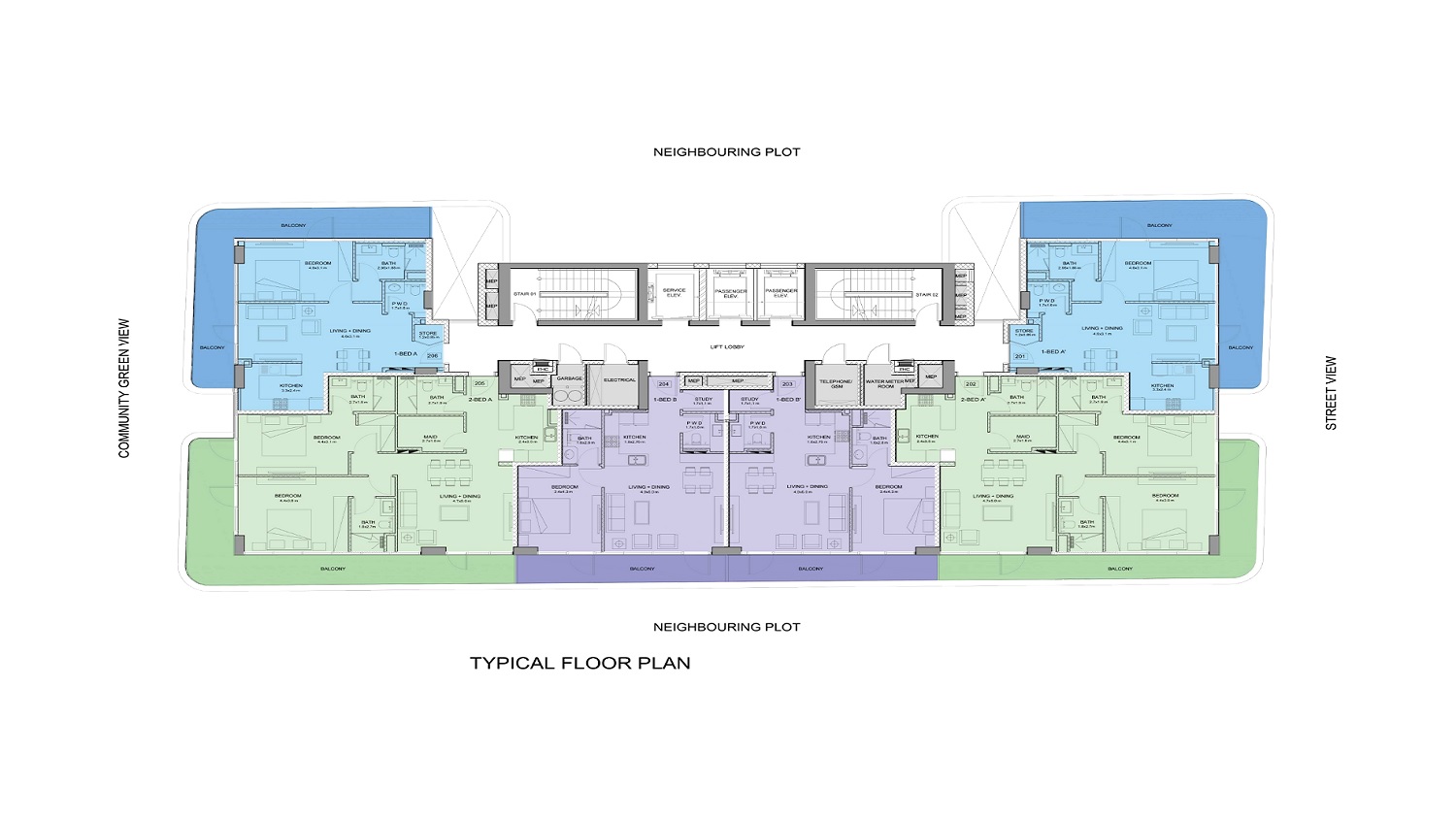 Saion Repose Residence Floor Plans