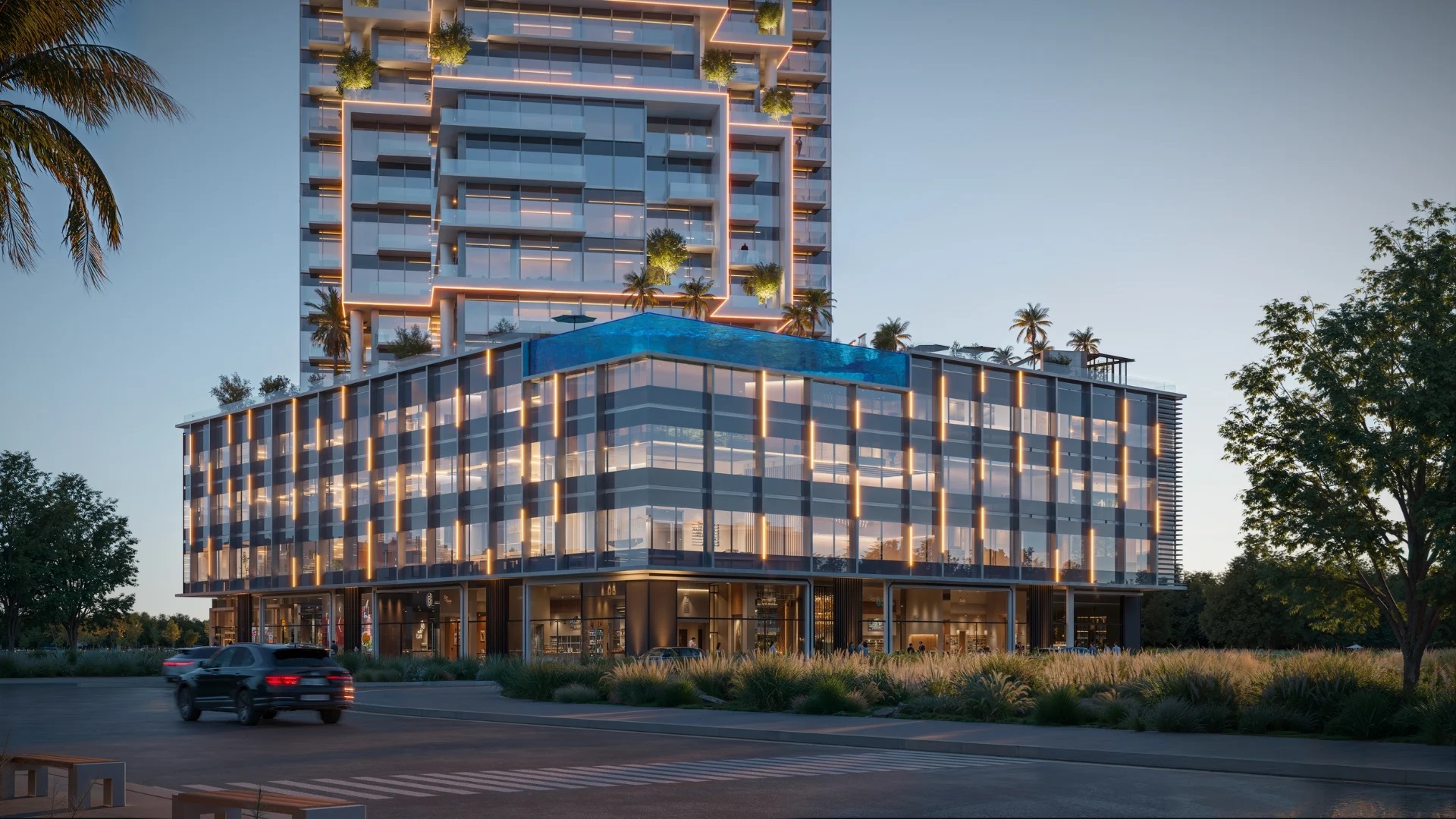 Samana Barari Avenue Commercial Exteriors