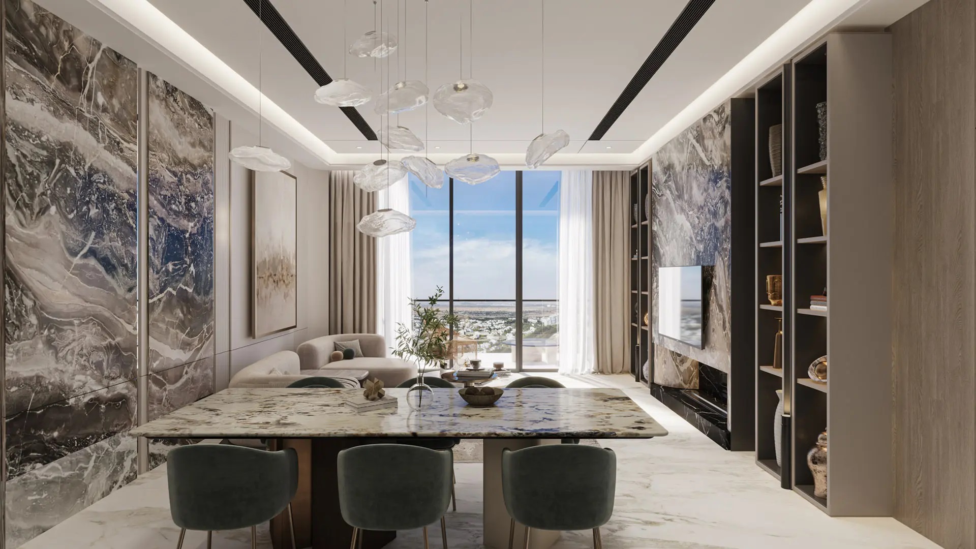 Samana Barari Heights Apartment Interiors